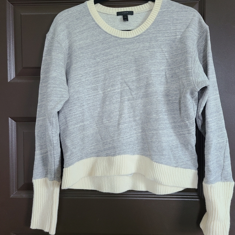 J Crew Sweater Cotton Size Medium